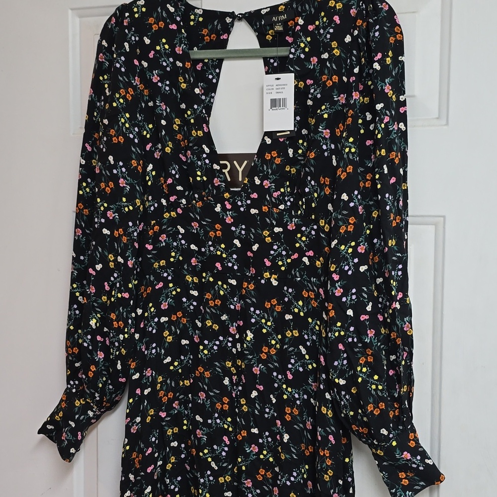 AFRM Shiloh Maxi Dress in Daisy Ditsy - Picture 3 of 10